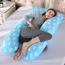 Hug cotton support u shaped wedge u-shape custom pregnant full body maternity pregnancy pillow